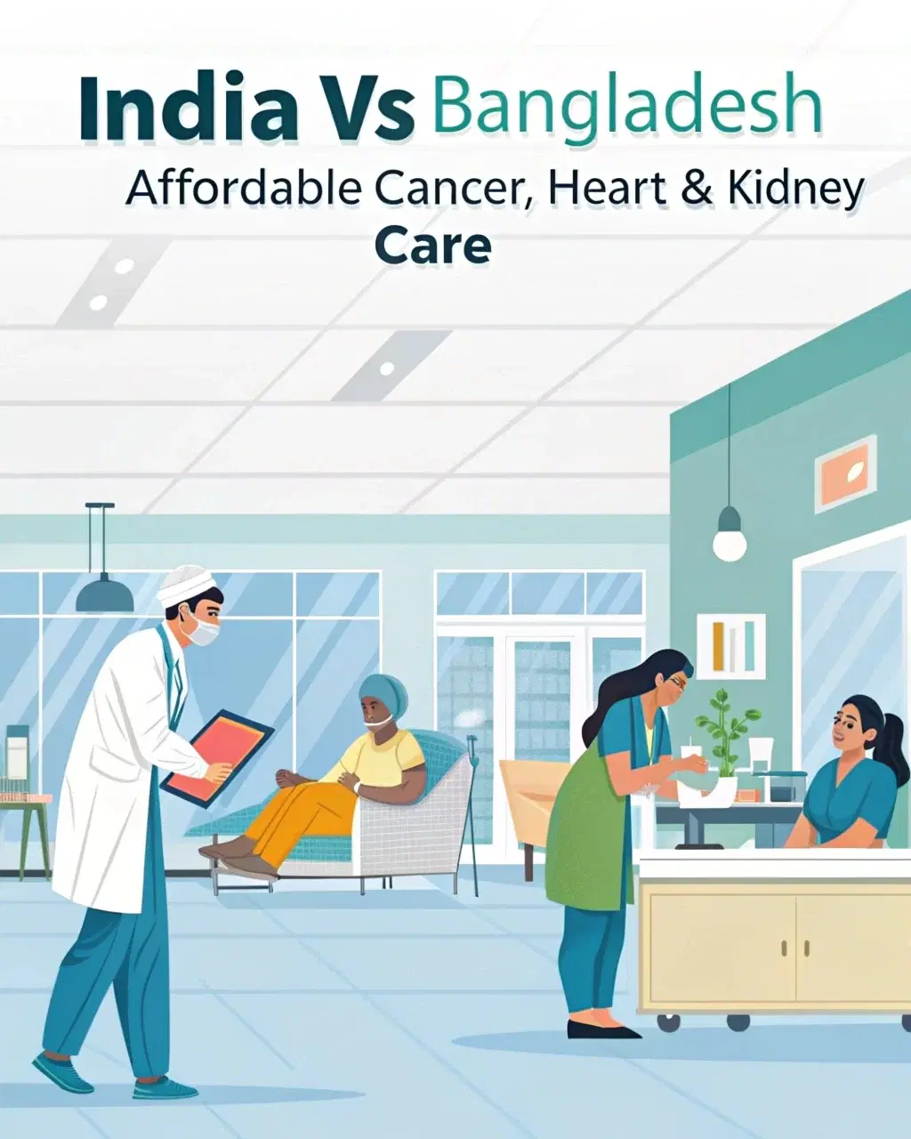 India vs Bangladesh: Affordable Cancer, Heart & Kidney Care