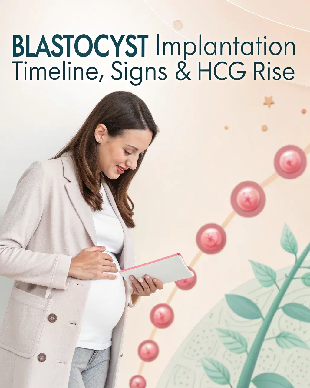 Blastocyst Implantation Timeline, Signs & HCG Rise