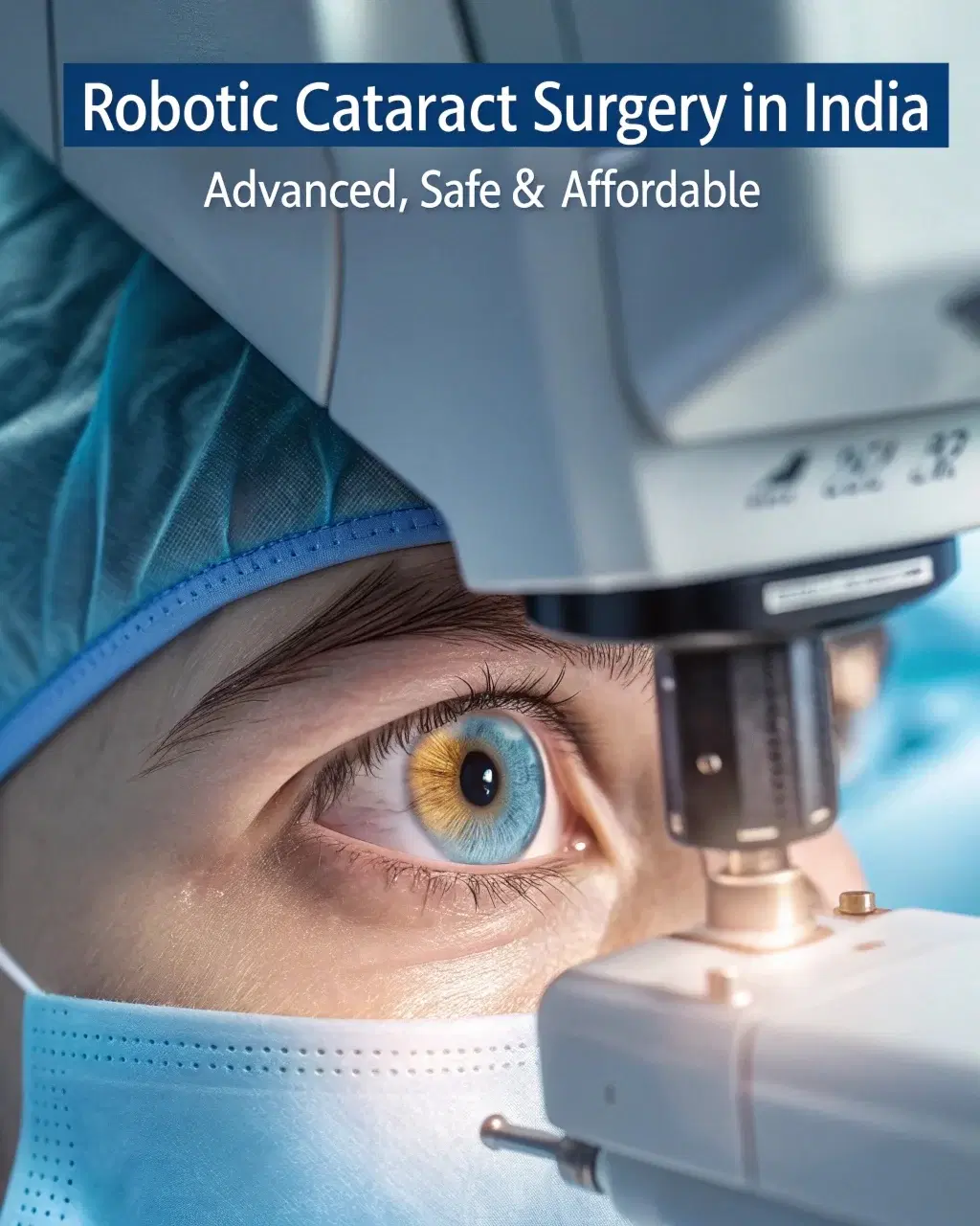 Robotic Cataract Surgery in India – Advanced, Safe & Affordable