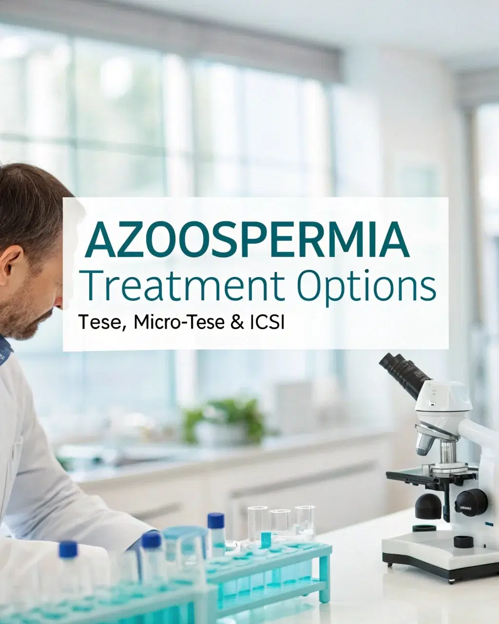 Azoospermia Treatment in India: Micro TESE Cost & 50–60% Success