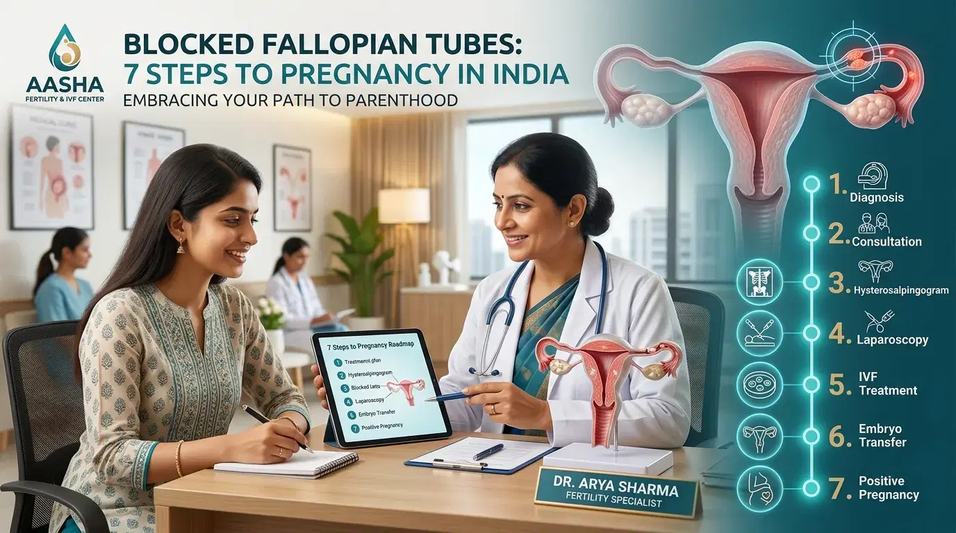 Blocked Fallopian Tubes: 7 Steps to Pregnancy in India