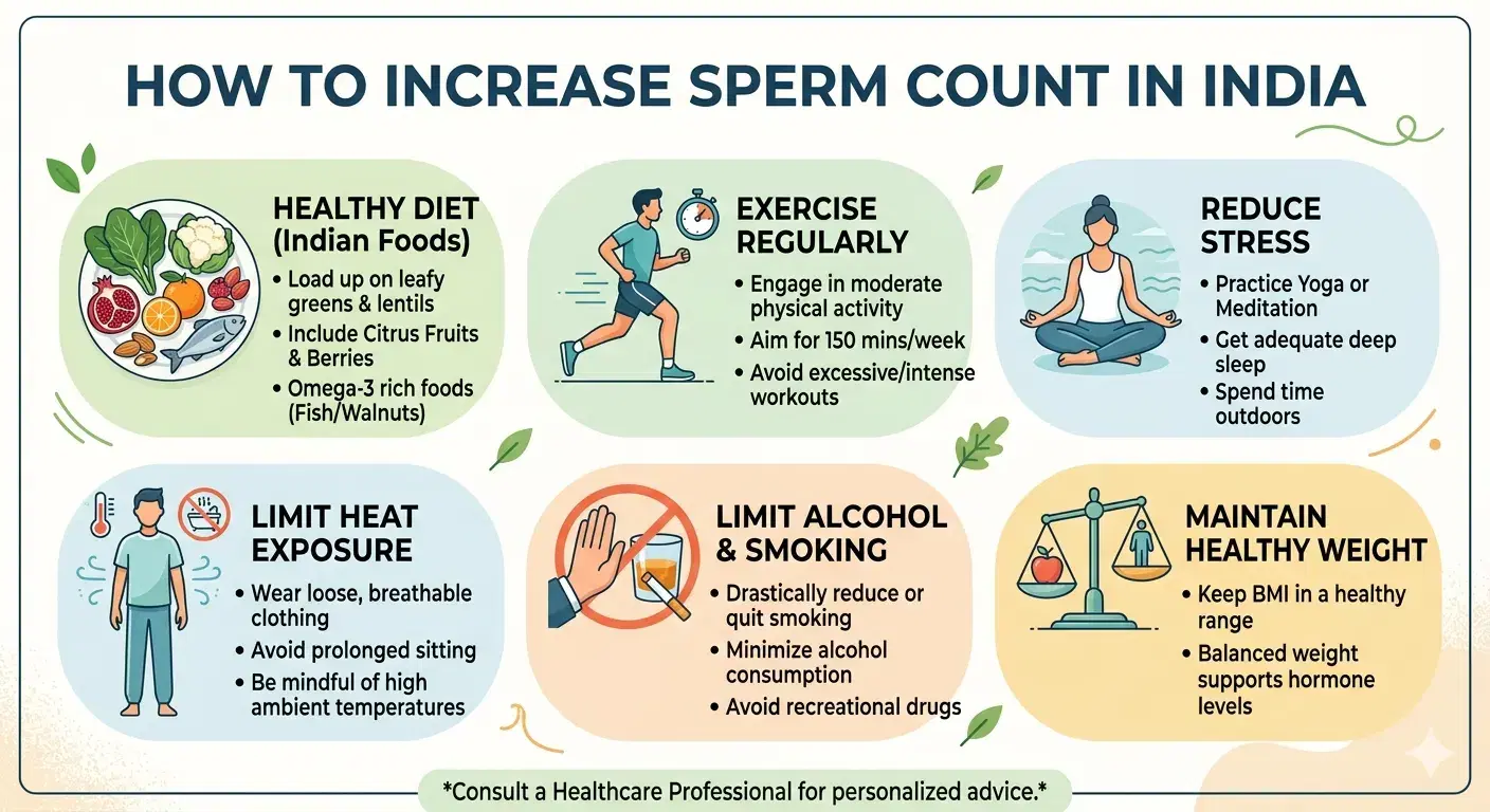 How to Increase Sperm Count in India (2026)