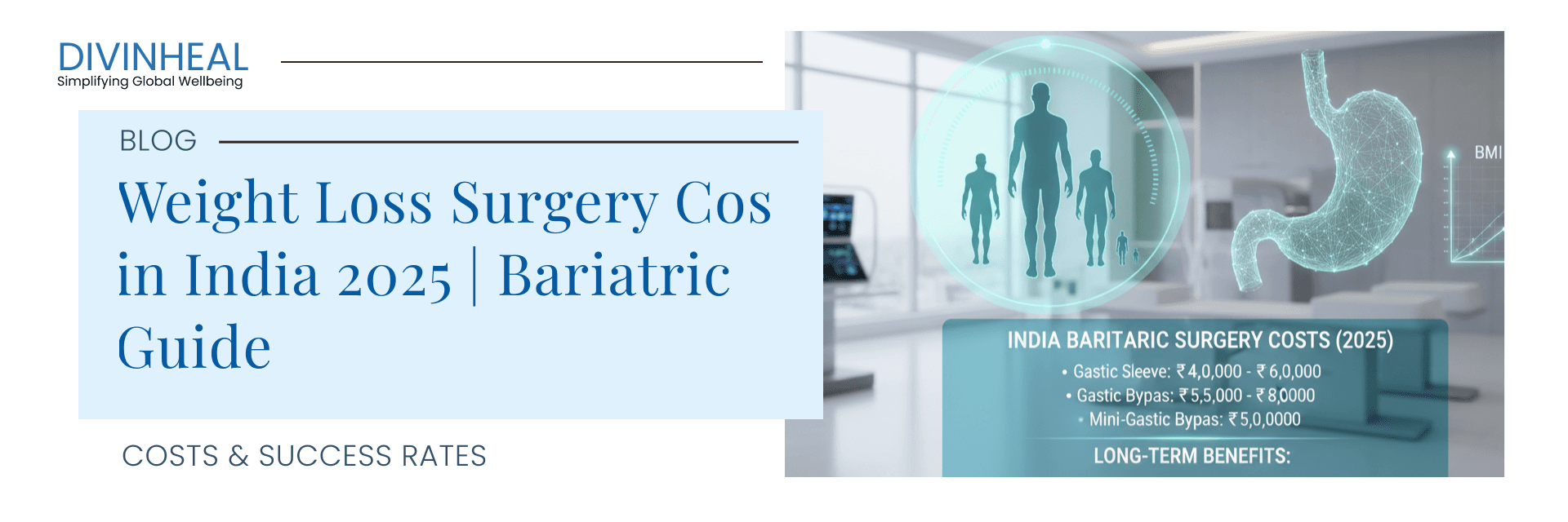 Weight Loss Surgery Cost in India 2026 | Bariatric Guide - Image 1