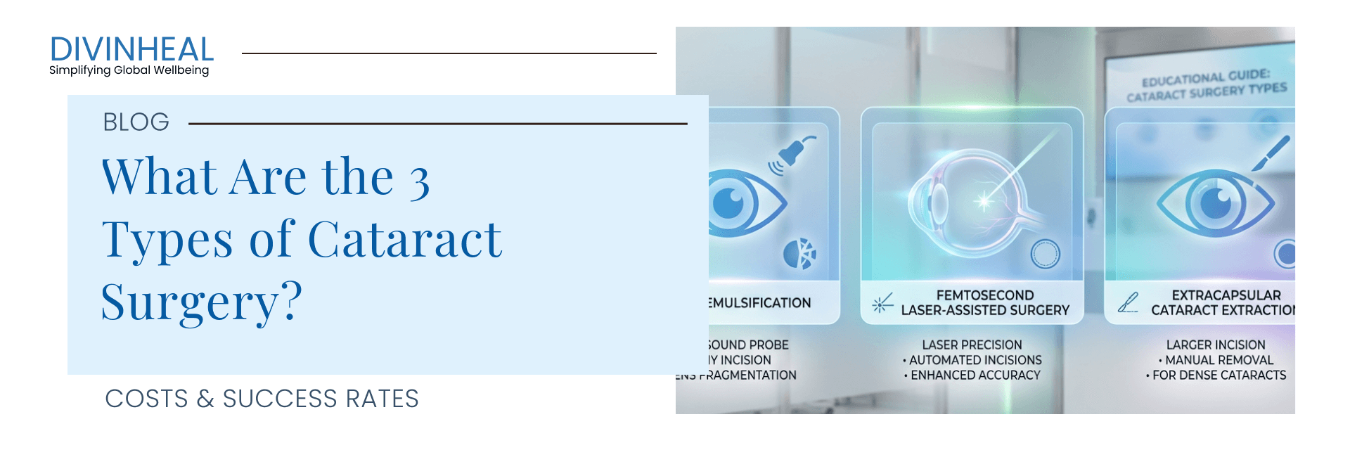 What Are the 3 Types of Cataract Surgery? - Image 1