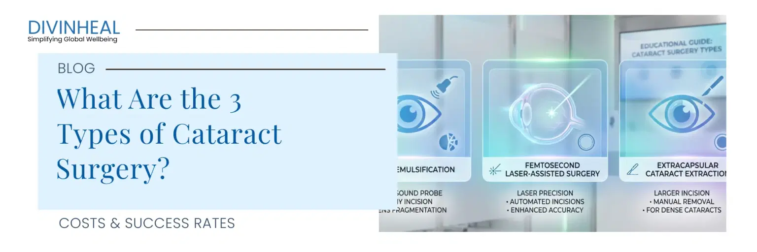 What Are the 3 Types of Cataract Surgery?