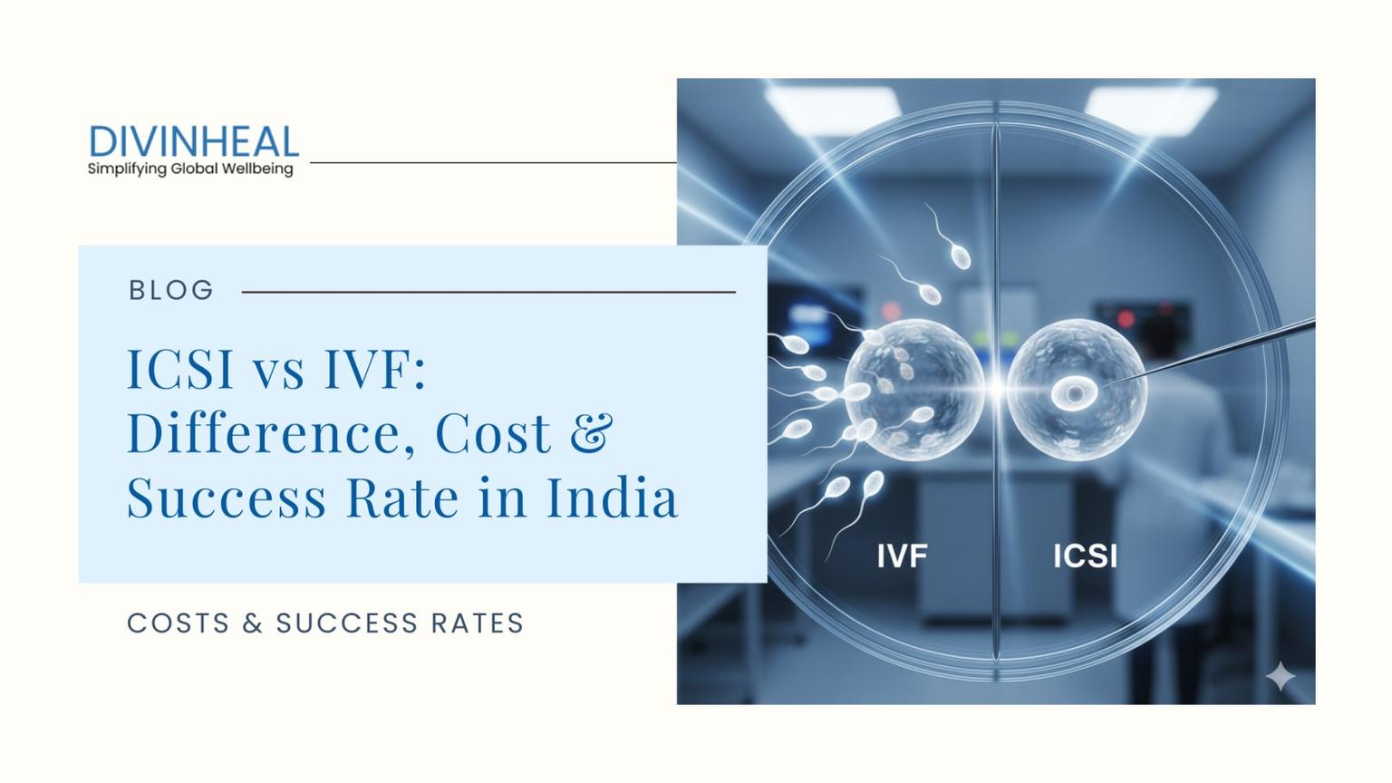ICSI مقابل IVF: الفرق والتكلفة ونسبة النجاح في الهند - Image 1