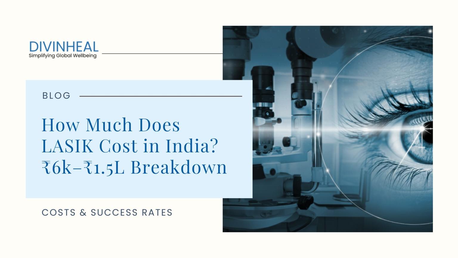 How Much Does LASIK Cost in India? ₹6k–₹1.5L Breakdown - Image 1